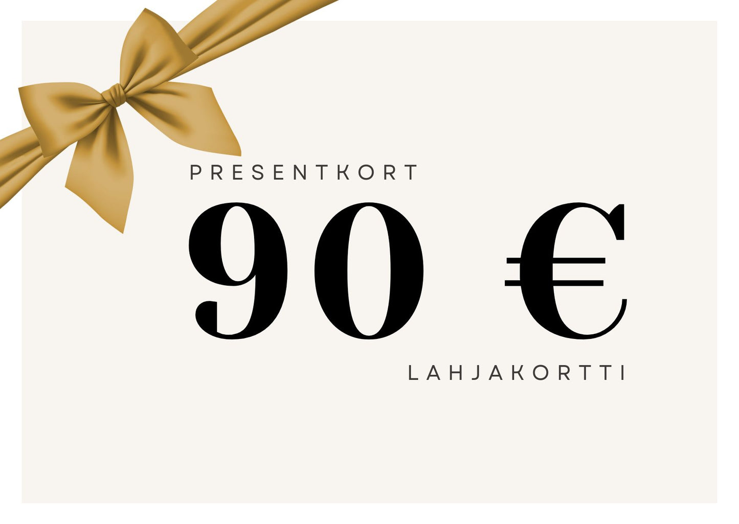 Presentkort - Lahjakortti